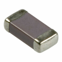 0.1 µF ±10% 100V Ceramic Capacitor X7R 1206 (3216 Metric) - 2