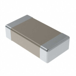 0.1 µF ±10% 50V Ceramic Capacitor X7R 1206 (3216 Metric) - 2