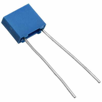 0.1 µF Film Capacitor 40V 63V Polyester, Polyethylene Terephthalate (PET), Metallized - Stacked Radial - 1