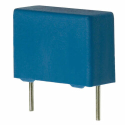 0.1 µF Film Capacitor 250V 1000V (1kV) Polypropylene (PP), Metallized Radial - 1