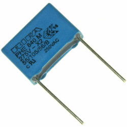 0.1 µF Film Capacitor 275V 760V Polypropylene (PP), Metallized Radial - 1