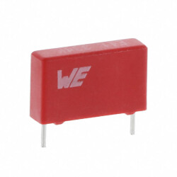 0.22 µF Film Capacitor 275V Polypropylene (PP), Metallized Radial - 1