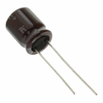 0.47 µF 100 V Aluminum Electrolytic Capacitors Radial, Can 282.19Ohm @ 120Hz 2000 Hrs @ 105°C - 1