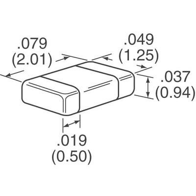 0.47µF ±10% 100V Seramik Kapasitör / Kondansatör X7R 0805 (2012 Metrik) - 2