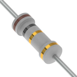 1 kOhms ±5% 2W Through Hole Resistor Axial Flame Proof, Safety Metal Oxide Film - 1