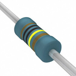 1 MOhms ±1% 0.5W, 1/2W Through Hole Resistor Axial Metal Film - 1