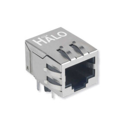 1 Port RJ45 Through Hole 10/100/1000 Base-T, AutoMDIX - 1