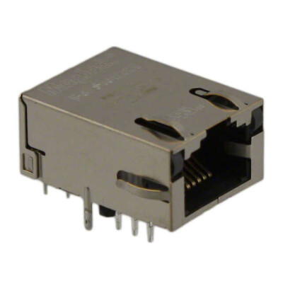 1 Port RJ45Through Hole 10/100/1000 Base-T, AutoMDIX - 1