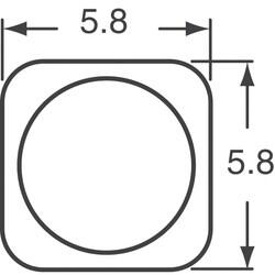 10 µH Shielded Drum Core, Wirewound Inductor 1.1 A 130mOhm Max 2323 (5858 Metric) - 4