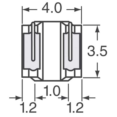 10 µH Shielded Drum Core, Wirewound Inductor 1.17 A 192mOhm Max Nonstandard - 3