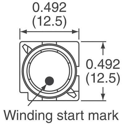 10 µH Shielded Drum Core, Wirewound Inductor 4.8 A 24.2mOhm Max Nonstandard - 4