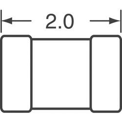 10 µH Shielded Multilayer Inductor 100 mA 780mOhm Max 0805 (2012 Metric) - 2