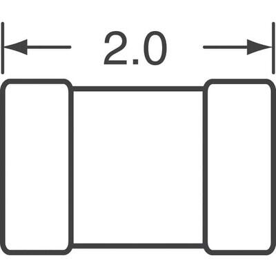 10 µH Shielded Multilayer Inductor 100 mA 780mOhm Max 0805 (2012 Metric) - 2