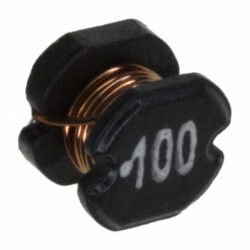 10 µH Unshielded Drum Core, Wirewound Inductor 2.2 A 100mOhm Max Nonstandard - 1