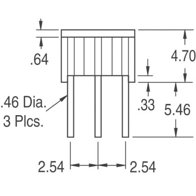 10 kOhms 0.5W, 1/2W PC Pins Through Hole Trimmer Potentiometer Cermet 1.0 Turn Top Adjustment - 2