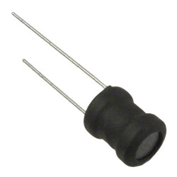 10 mH Unshielded Drum Core, Wirewound Inductor 135 mA 32Ohm Max Radial, Vertical Cylinder - 1