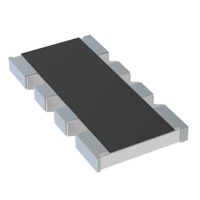 10 Ohm ±1% 62.5mW Power Per Element Isolated 4 Resistor Network/Array ±200ppm/°C 1206 (3216 Metric), Convex, Long Side Terminals - 1