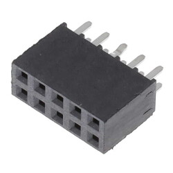 10 Position Receptacle Connector 0.100