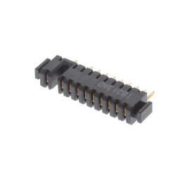 10 Position Receptacle, Female Blade Sockets Connector Solder 0.079