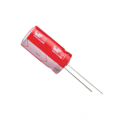 10 µF 63 V Aluminum Electrolytic Capacitors Radial, Can 2000 Hrs @ 105°C - 1