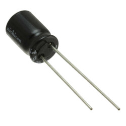 10 µF 25 V Aluminum Electrolytic Capacitors Radial, Can 1000 Hrs @ 105°C - 1