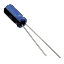 10 µF 50 V Aluminum Electrolytic Capacitors Radial, Can 1000 Hrs @ 105°C - 1