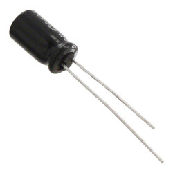 100 µF 25 V Aluminum Electrolytic Capacitors Radial, Can 1000 Hrs @ 105°C - 1