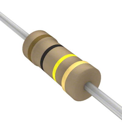 100 kOhms ±5% 0.25W, 1/4W Through Hole Resistor Axial Flame Retardant Coating, Safety Carbon Film - 1