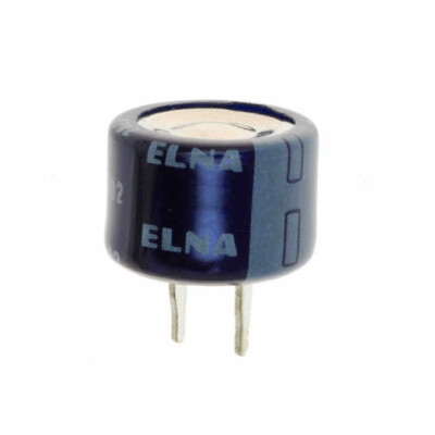 100 mF (EDLC) Supercapacitor 5.5 V Radial, Can 75Ohm @ 1kHz 1000 Hrs @ 70°C - 1