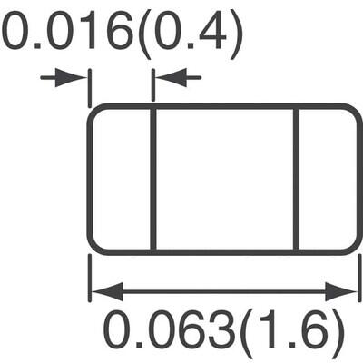 220 Ohms @ 100 MHz 1 Ferrite Bead 0603 (1608 Metric) 500mA 250mOhm - 2