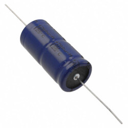 100 µF 63 V Aluminum Electrolytic Capacitors Axial, Can 297mOhm 8000 Hrs @ 125°C - 1