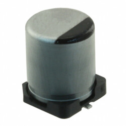 100 µF 50 V Aluminum Electrolytic Capacitors Radial, Can - SMD 340mOhm @ 100kHz 2000 Hrs @ 105°C - 1