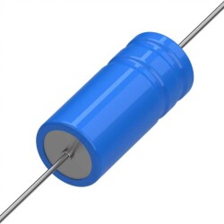 100 µF 25 V Aluminum Electrolytic Capacitors Axial, Can 1.6Ohm @ 100Hz 4000 Hrs @ 125°C - 1