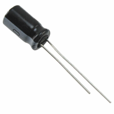 100 µF 25 V Aluminum Electrolytic Capacitors Radial, Can 5000 Hrs @ 105°C - 1