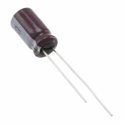 100 µF 16 V Aluminum Electrolytic Capacitors Radial, Can 2000 Hrs @ 105°C - 1