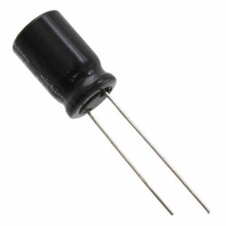 100 µF 16 V Aluminum Electrolytic Capacitors Radial, Can 2000 Hrs @ 85°C - 1