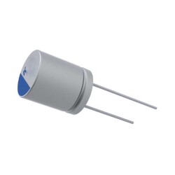 100 µF 25 V Aluminum - Polymer Capacitors Radial, Can 25mOhm 2000 Hrs @ 125°C - 1