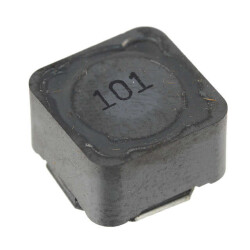 100 µH Shielded Drum Core, Wirewound Inductor 2.1 A 150mOhm Max Nonstandard - 1