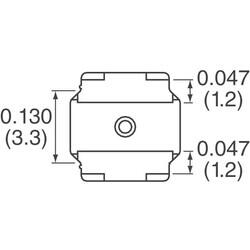 10µH Shielded Wirewound Inductor 1.2A 125mOhm Max Nonstandard - 2