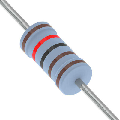 1.2 kOhms ±1% 0.25W, 1/4W Through Hole Resistor Axial Metal Film - 1