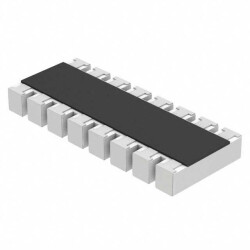 120 Ohm ±5% 62.5mW Power Per Element Isolated 8 Resistor Network/Array ±200ppm/°C 1506, Convex, Long Side Terminals - 1