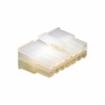 14 Rectangular Connectors - Housings Receptacle Natural 0.165