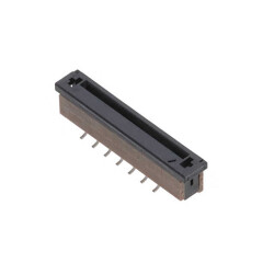 15 Position FFC, FPC Connector Contacts, Vertical - 1 Sided 0.039