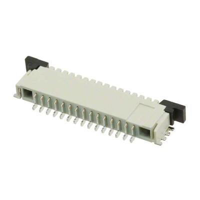 15 Position FPC Connector Contacts, Top 0.039