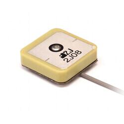 1575 MHz GNSS Embedded Ceramic Active Antenna, Mid Filter, 28 dB Gain, U.FL Connector - 1