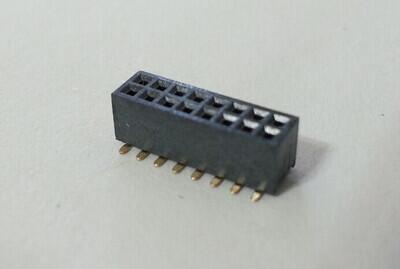 16 Position Receptacle Connector Surface Mount - 1