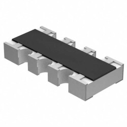 1.8k Ohm ±5% 62.5mW Power Per Element Isolated 4 Resistor Network/Array ±200ppm/°C 1206 (3216 Metric), Convex, Long Side Terminals - 1