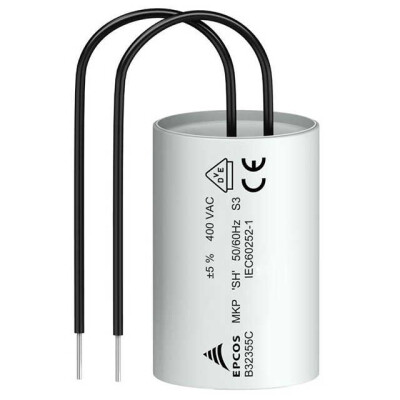 2 µF Film Capacitor 400V Polypropylene (PP), Metallized Radial, Can - 1