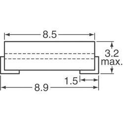 2 Line Common Mode Choke Surface Mount 52 Ohms @ 100MHz 19A DCR 3mOhm - 2