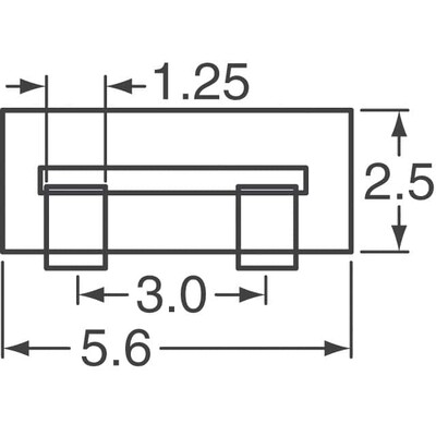 2 Line Common Mode Choke Surface Mount 52 Ohms @ 100MHz 19A DCR 3mOhm - 3